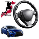 Black Samurai Segmented Steering Wheel Cover for Lexus RC 2014 - 2021 (10R)-1
