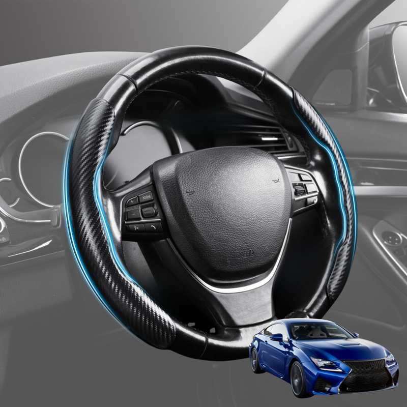 Segmented Steering Wheel Cover for Lexus RC 2014 - 2021 (10R) - Universal Size