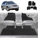 6D Diamond Car Floor Mats for Lexus RX 2003 - 2009 (GSU35) - Custom-Fit Carpet Liner-1