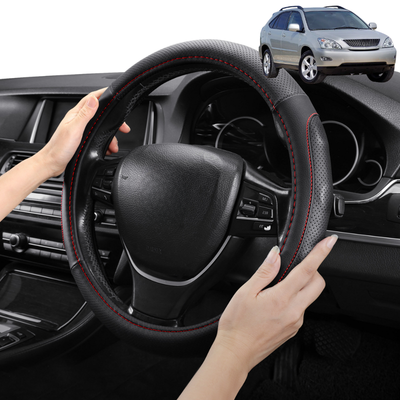 Steering Wheel Cover Pro Extra Layer for Lexus RX 2003-2009 (GSU35) - Breathable & Anti-Slip - Circle 38 cm