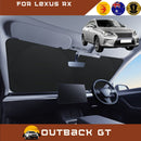 Front Windscreen Sun Shade for Lexus RX 2009 - 2015 10R, 15R - Standard 150 x 85 cm - Black-1