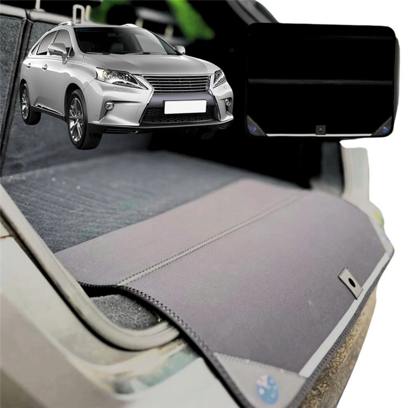 Rear Cargo Boot Bumper Protector for Lexus RX 2009 - 2015 10R, 15R - XL (98 x 55) - Black