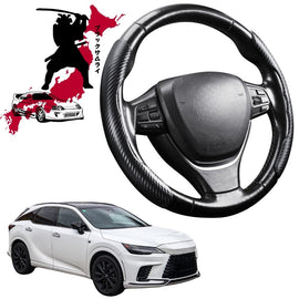 Black Samurai Segmented Steering Wheel Cover for Lexus RX 2023 - Current (AGL10R)