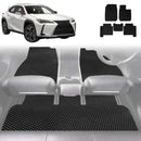 6D Diamond Car Floor Mats for Lexus UX 2021 - Current 10R, 15R - Custom-Fit Carpet Liner-1