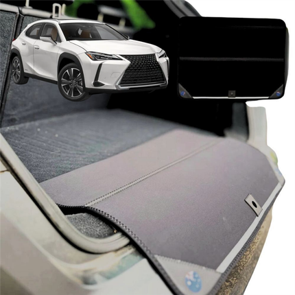 Rear Cargo Boot Bumper Protector for Lexus UX 2021 - Current 10R, 15R - XL (98 x 55) - Black