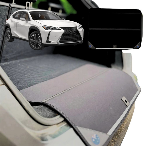 Rear Cargo Boot Bumper Protector for Lexus UX 2021 - Current 10R, 15R - XL (98 x 55) - Black