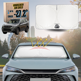 Front Windscreen Sun Shade for Mahindra Scorpio 2022 - Current (Z101) - Standard 150 x 85 cm