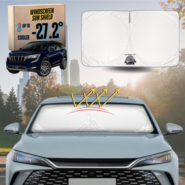 Front Windscreen Sun Shade for Mahindra XUV700 2021 - Current - Standard 150 x 85 cm