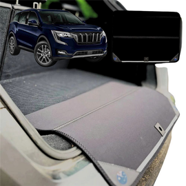 Rear Cargo Boot Bumper Protector for Mahindra XUV700 2021 - Current - XL (98 x 55) - Black