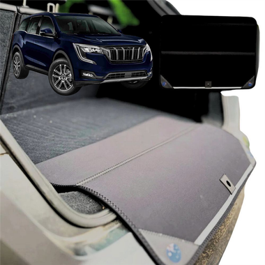 Rear Cargo Boot Bumper Protector for Mahindra XUV700 2021 - Current - XL (98 x 55) - Black