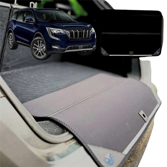 Rear Cargo Boot Bumper Protector for Mahindra XUV700 2021 - Current - XL (98 x 55) - Black