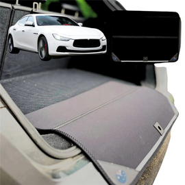 Rear Cargo Boot Bumper Protector for Maserati Ghibli 2014 - Current - Standard (72 x 55) - Black