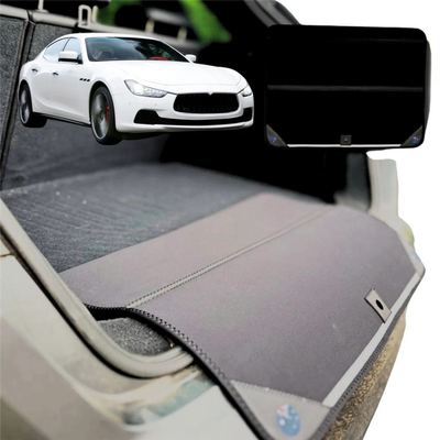 Rear Cargo Boot Bumper Protector for Maserati Ghibli 2014 - Current - Standard (72 x 55) - Black