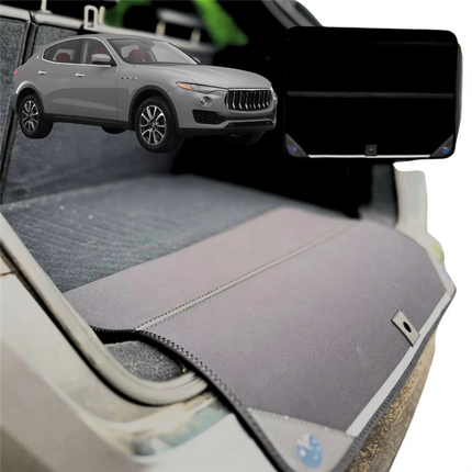 Rear Cargo Boot Bumper Protector for Maserati Levante 2017 - 2024 - XL (98 x 55) - Black