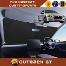 Front Windscreen Sun Shade for Maserati Quattroporte 2013 - Current - Standard 150 x 85 cm - Black-1