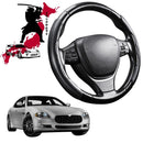 Black Samurai Segmented Steering Wheel Cover for Maserati Quattroporte 2013 - Current-1
