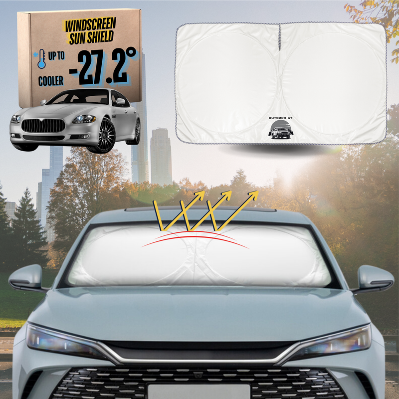 Front Windscreen Sun Shade for Maserati Quattroporte 2013 - Current - Standard 150 x 85 cm