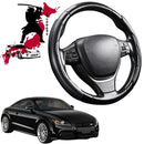 Black Samurai Segmented Steering Wheel Cover for Audi TT TTS TTRS 2014 - Current (Coupe)-1