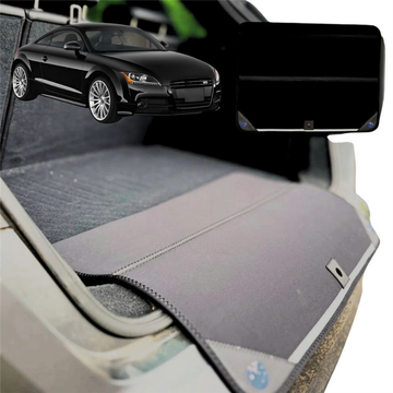 Rear Cargo Boot Bumper Protector for Audi TT TTS TTRS 2014 - Current (Coupe) - Standard (72 x 55) - Black