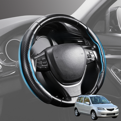 Segmented Steering Wheel Cover for Mazda 2 2002 - 2007 - Universal Size
