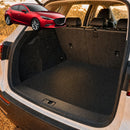 6D Diamond Car Boot Cargo Mat for Mazda 3 2014 - 2018 (BM BN) - Heavy Duty Carpet Liner - All-Weather Resistance - Easy to use - Odorless Material - Black & Grey-15