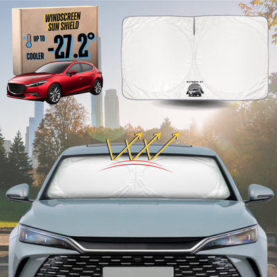 Front Windscreen Sun Shade for Mazda 3 2014 - 2018 (BM BN) - Standard 150 x 85 cm