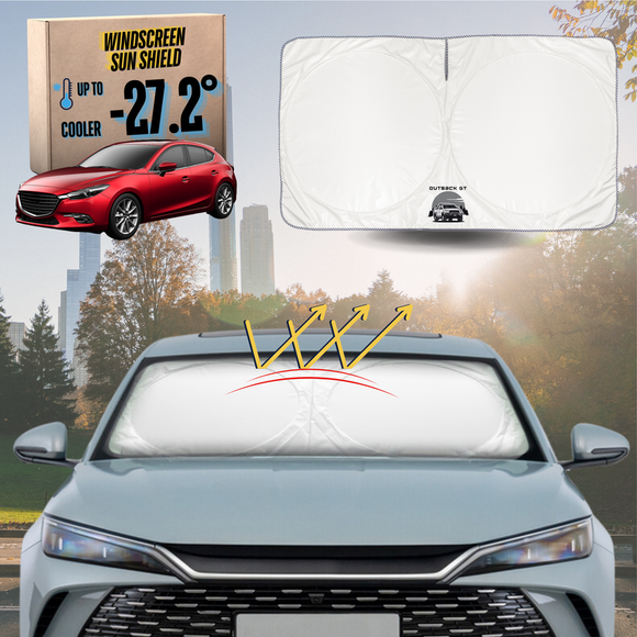 Front Windscreen Sun Shade for Mazda 3 2014 - 2018 (BM BN) - Standard 150 x 85 cm