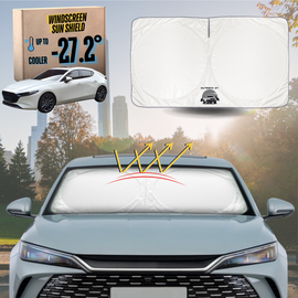 Front Windscreen Sun Shade for Mazda 3 2019 - Current (BP) - Standard 150 x 85 cm
