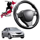 Black Samurai Segmented Steering Wheel Cover for Mazda 6 2008 - 2012 (GH)-1