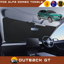 Front Windscreen Sun Shade for Alfa Romeo Tonale 2023 - Current (965) - Standard 150 x 85 cm - Black-1