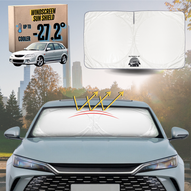 Front Windscreen Sun Shade for Mazda 323 1998 - 2003 - Standard 150 x 85 cm