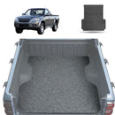 Honeycomb UTE Tub Mat Tray Liner for Mazda BT-50 2006 - 2011 (J97M) - Black & Grey-10