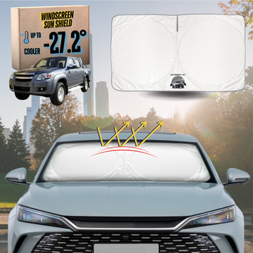 Front Windscreen Sun Shade for Mazda BT-50 2006 - 2011 (J97M) - Standard 150 x 85 cm