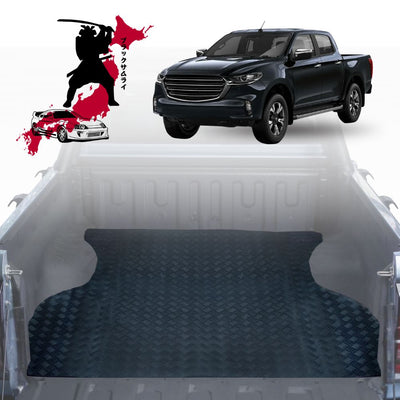 Black Samurai UTE Tub Mat Tray Liner for Mazda BT-50 Dual Cab 2020 - 2024 (TF)