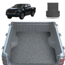 Honeycomb UTE Tub Mat Tray Liner for Mazda BT-50 Dual Cab 2020 - 2024 (TF) - Black & Grey-10