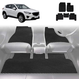 6D Diamond Car Floor Mats for Mazda CX-5 2012 - 2017 (KE) - Custom-Fit Carpet Liner