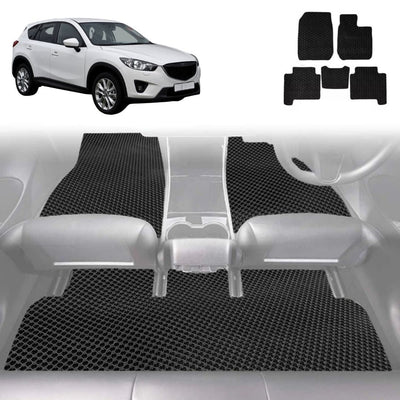 6D Diamond Car Floor Mats for Mazda CX-5 2012 - 2017 (KE) - Custom-Fit Carpet Liner