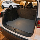6D Diamond Car Boot Cargo Mat for Mazda CX-5 2017 - Current (KF) - Heavy Duty Carpet Liner - All-Weather Resistance - Easy to use - Odorless Material - Black & Grey-16