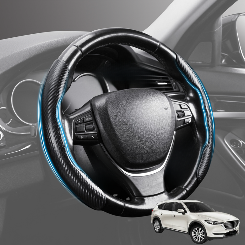Segmented Steering Wheel Cover for Mazda CX-8 2018 - Current (KG) - Universal Size