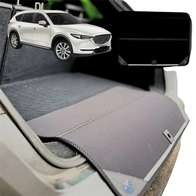 Rear Cargo Boot Bumper Protector for Mazda CX-8 2018 - Current (KG) - XL (98 x 55) - Black