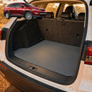 6D Diamond Car Boot Cargo Mat for Mazda CX-9 2007 - 2016 (TB) - Heavy Duty Carpet Liner - All-Weather Resistance - Easy to use - Odorless Material - Black & Grey-16