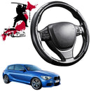Black Samurai Segmented Steering Wheel Cover for BMW 1 Series 3-Door 2011 - 2019 (F21)-1
