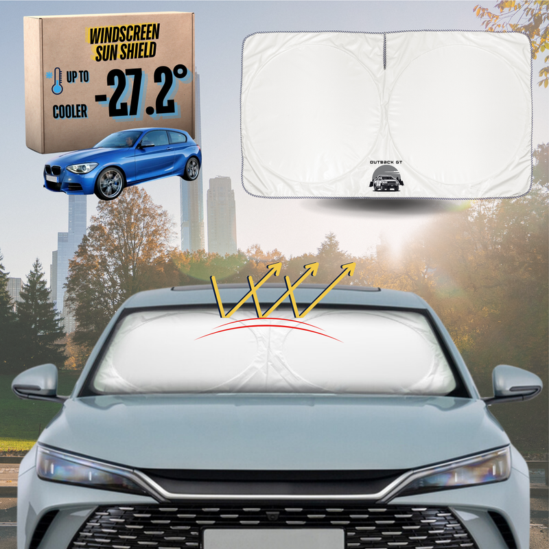 Front Windscreen Sun Shade for BMW 1 Series 3-Door 2011 - 2019 (F21) - Standard 150 x 85 cm