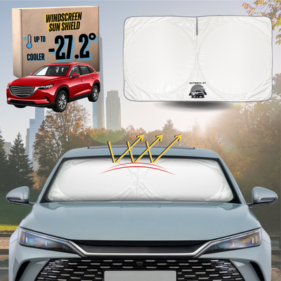 Front Windscreen Sun Shade for Mazda CX-9 2016 - Current (TC) - Standard 150 x 85 cm