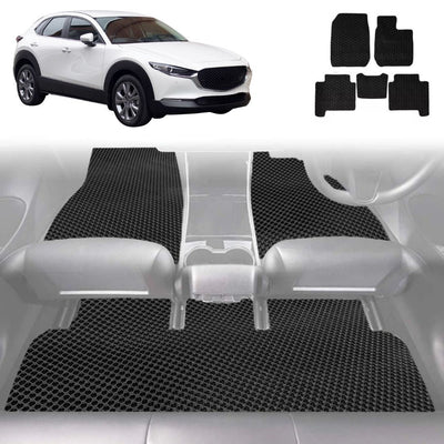 6D Diamond Car Floor Mats for Mazda CX-30 2019 - Current (DM) - Custom-Fit Carpet Liner