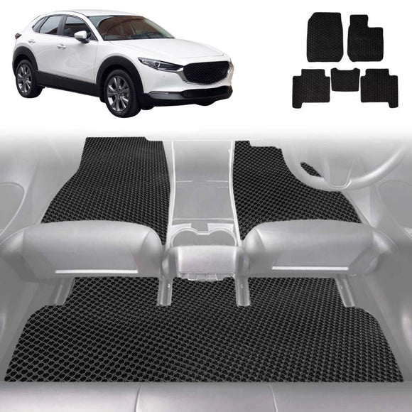 6D Diamond Car Floor Mats for Mazda CX-30 2019 - Current (DM) - Custom-Fit Carpet Liner