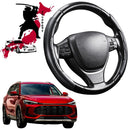 Black Samurai Segmented Steering Wheel Cover for MG ZS ZST 2025 - Current-1