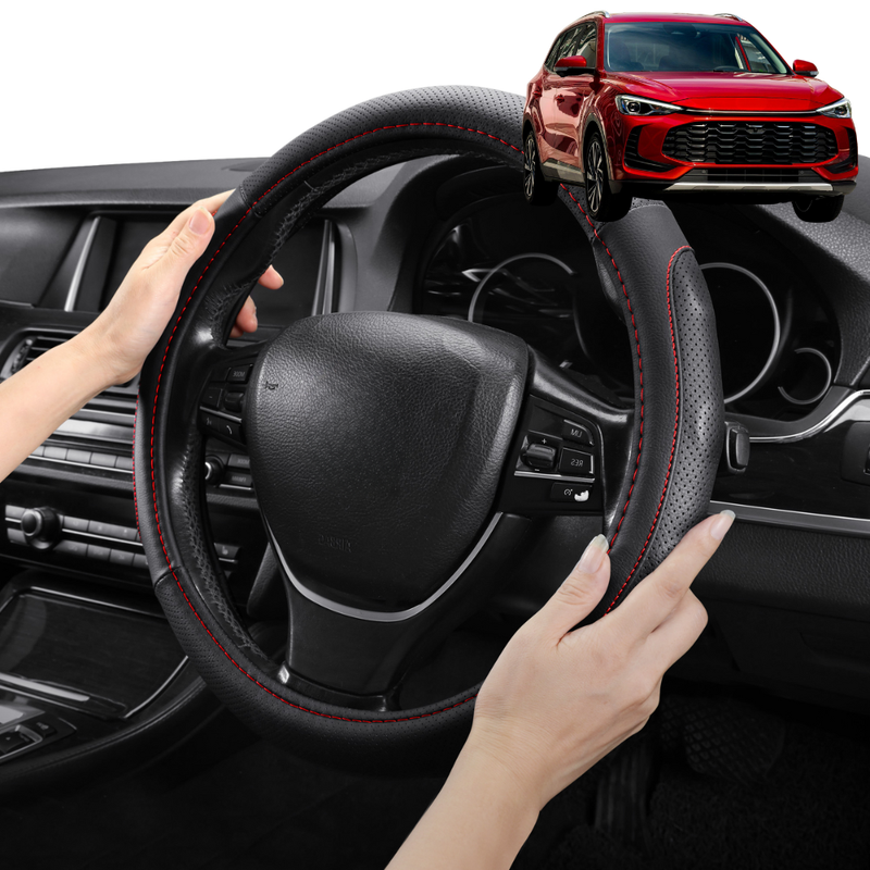 Steering Wheel Cover Pro Extra Layer for MG ZS ZST 2025 - Current  - Breathable & Anti-Slip - D-Shape 38 cm