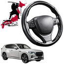 Black Samurai Segmented Steering Wheel Cover for Mazda CX-60 2022 - Current (KH)-1