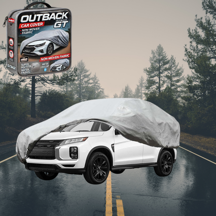 Silver Shield Outdoor Car Cover for Mitsubishi Outlander P-HEV 2021 - Current (4th gen) - LC - Grey